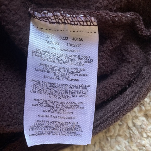 Columbia Sweater Womens Medium Brown Pullover Buttons Pockets - Picture 9 of 9